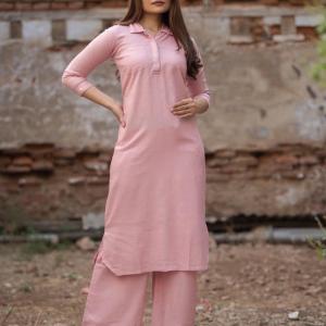 Heavy Cotton Pathani Palazzo Pair